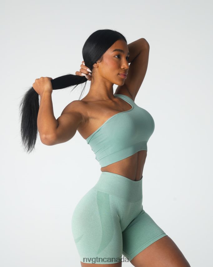 NVGTN Fitness Women Passion Seamless Bra Sage Green HJXFTJ37