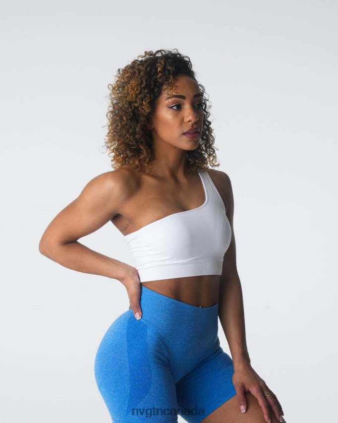 NVGTN Fitness Women Passion Seamless Bra White HJXFTJ18