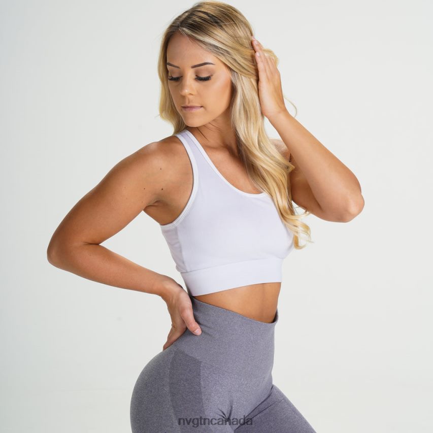 NVGTN Fitness Women Performance Bra White HJXFTJ312