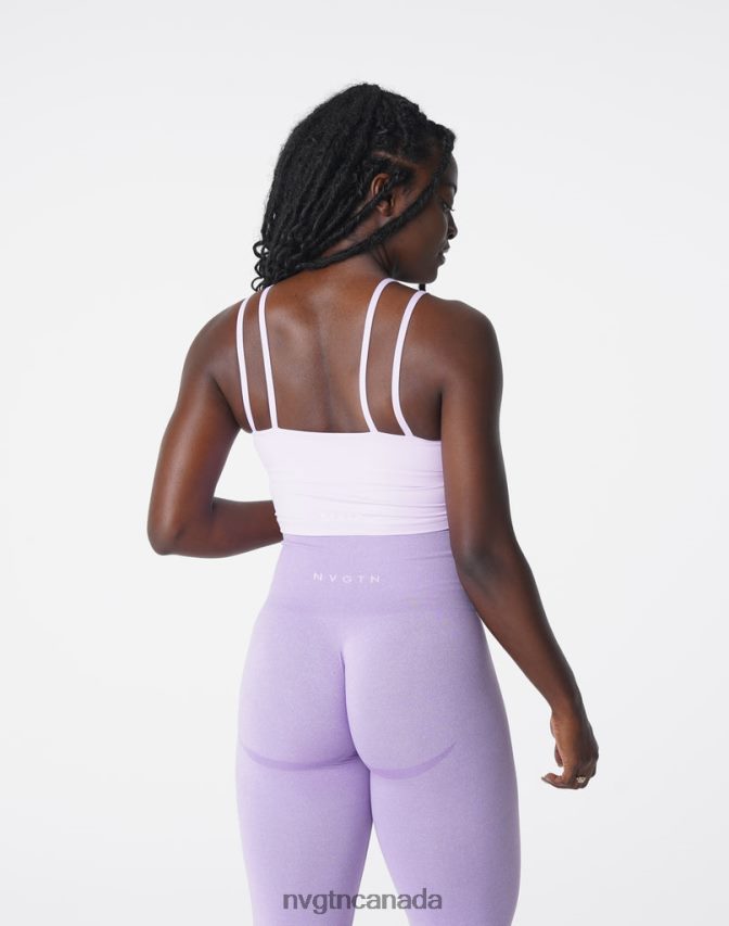 NVGTN Fitness Women Poise Bra Top Lavender HJXFTJ192