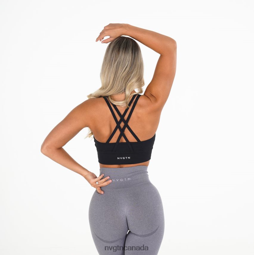 NVGTN Fitness Women Purpose Bra Black HJXFTJ266