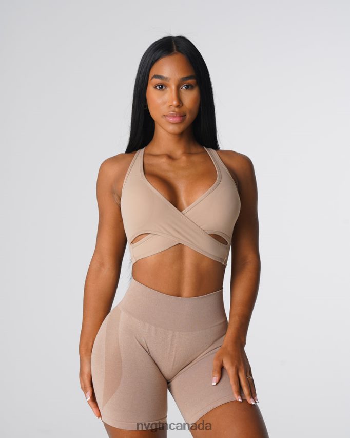 NVGTN Fitness Women Radiance Bra Beige HJXFTJ136