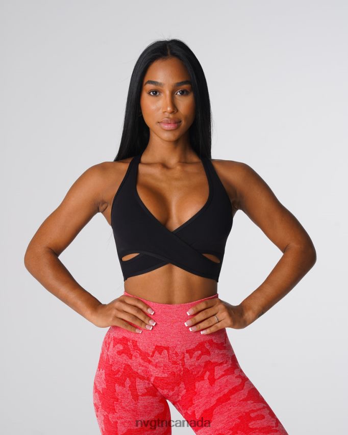 NVGTN Fitness Women Radiance Bra Black HJXFTJ133