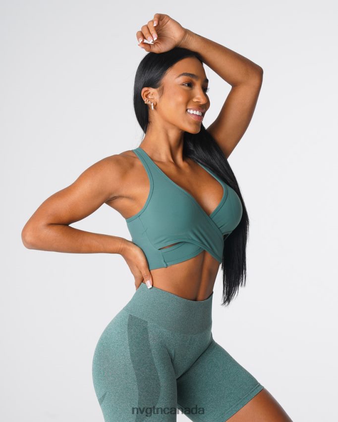 NVGTN Fitness Women Radiance Bra Forest Green HJXFTJ135