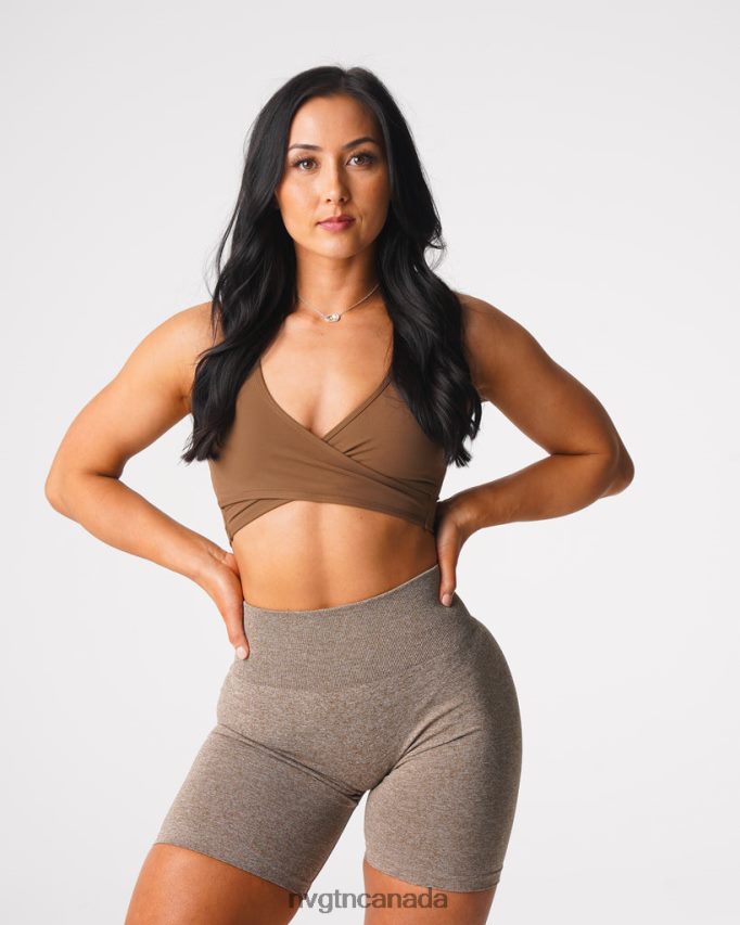 NVGTN Fitness Women Radiance Bra Mocha HJXFTJ212