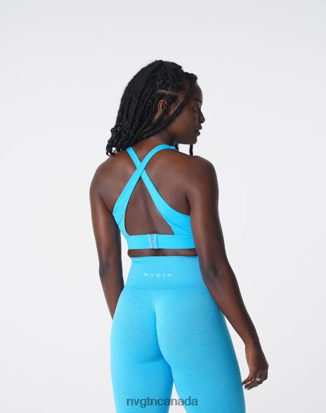 NVGTN Fitness Women Reveal Bra Caribbean HJXFTJ170