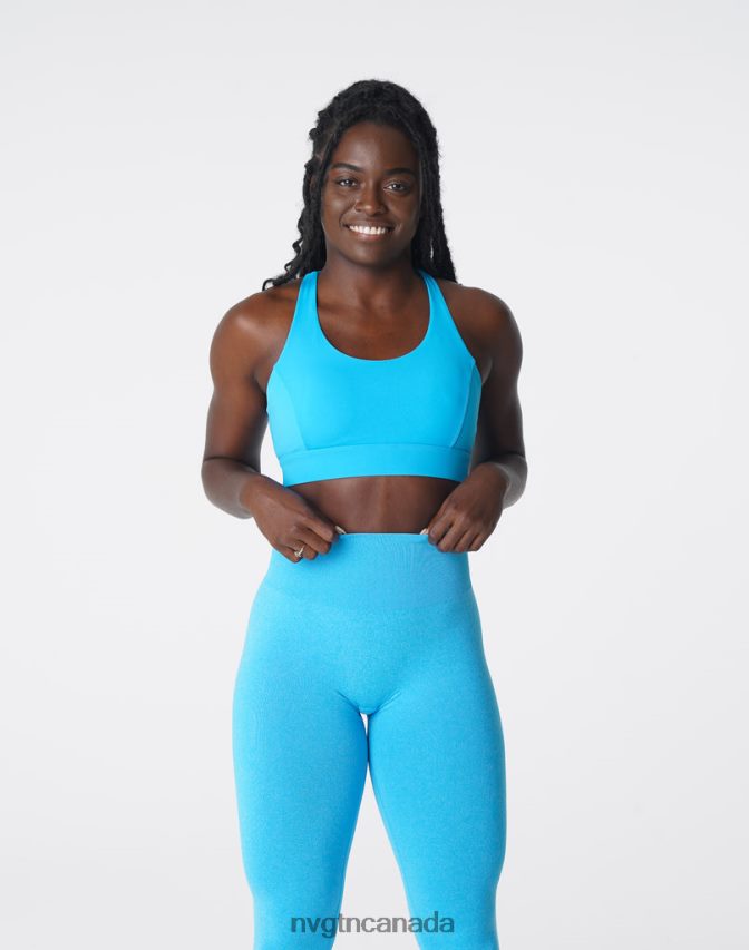 NVGTN Fitness Women Reveal Bra Caribbean HJXFTJ170