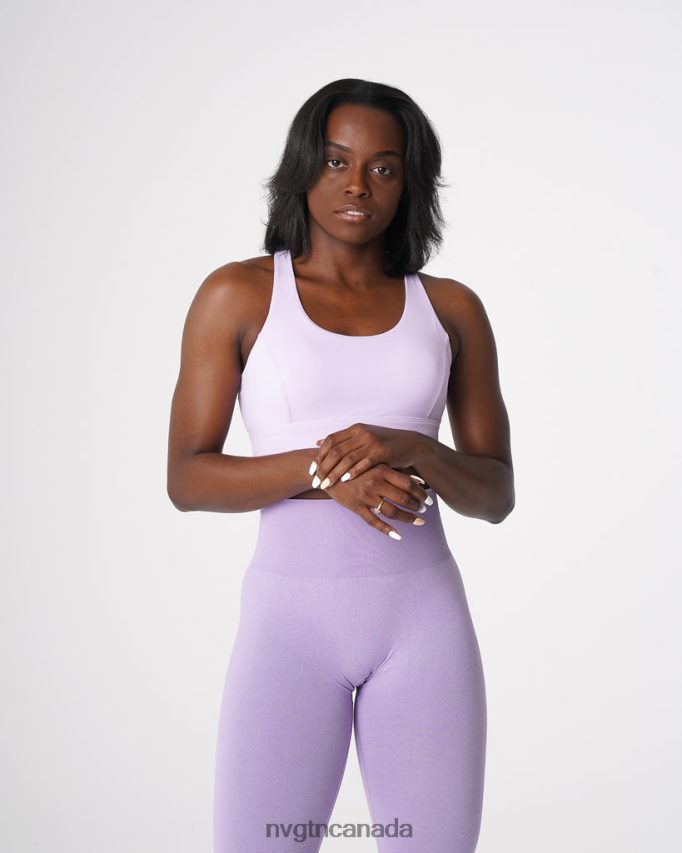 NVGTN Fitness Women Reveal Bra Lavender HJXFTJ54