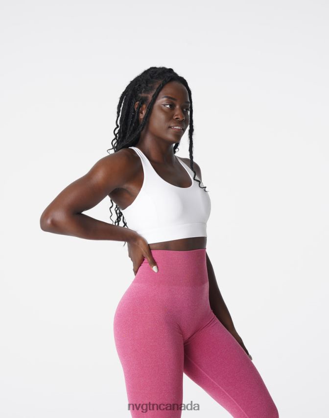 NVGTN Fitness Women Reveal Bra White HJXFTJ51