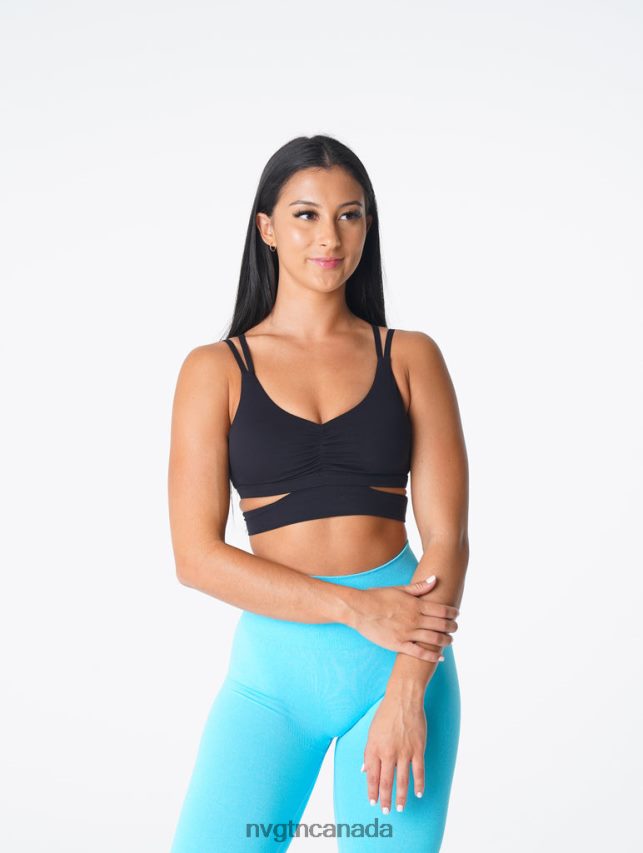 NVGTN Fitness Women Revolve Bra Black HJXFTJ98