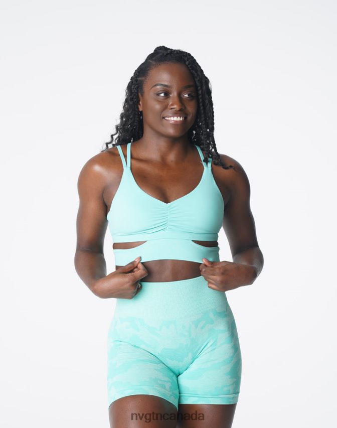 NVGTN Fitness Women Revolve Bra Mint HJXFTJ119