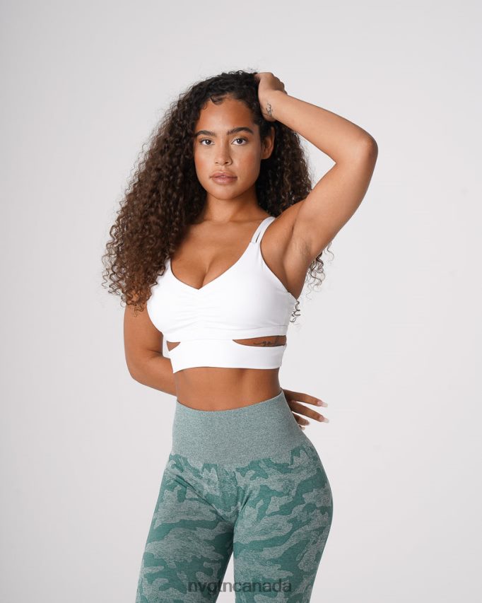 NVGTN Fitness Women Revolve Bra White HJXFTJ99