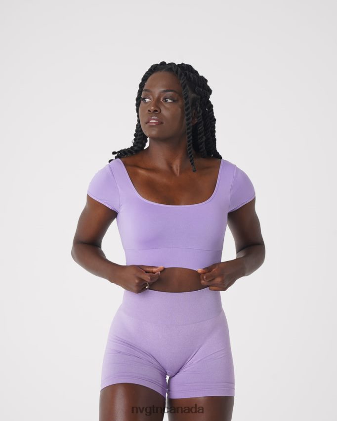 NVGTN Fitness Women Serene Seamless Bra Iris HJXFTJ206