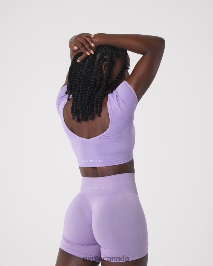 NVGTN Fitness Women Serene Seamless Bra Iris HJXFTJ206
