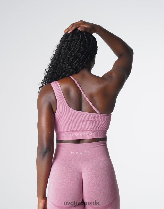 NVGTN Fitness Women Streamline Seamless Bra Pastel Pink HJXFTJ126