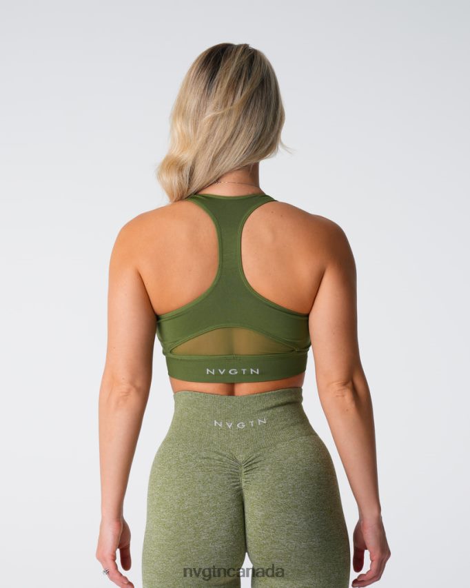 NVGTN Fitness Women Surge Seamless Bra Meadow HJXFTJ130