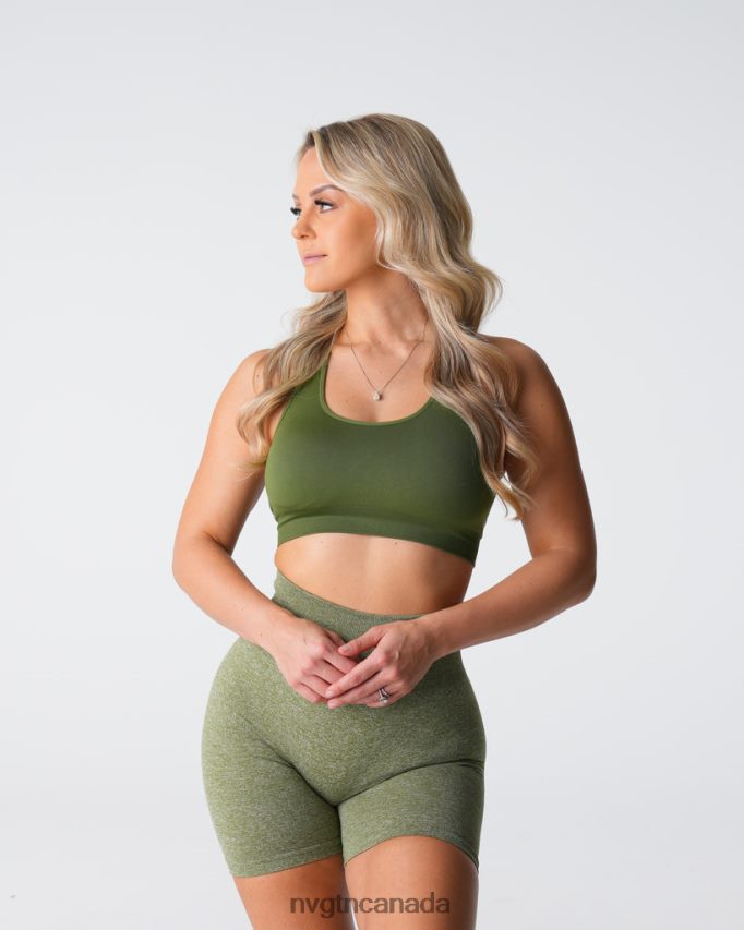 NVGTN Fitness Women Surge Seamless Bra Meadow HJXFTJ130