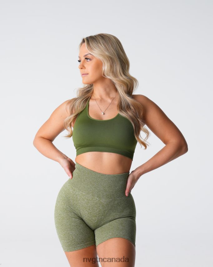NVGTN Fitness Women Surge Seamless Bra Meadow HJXFTJ130