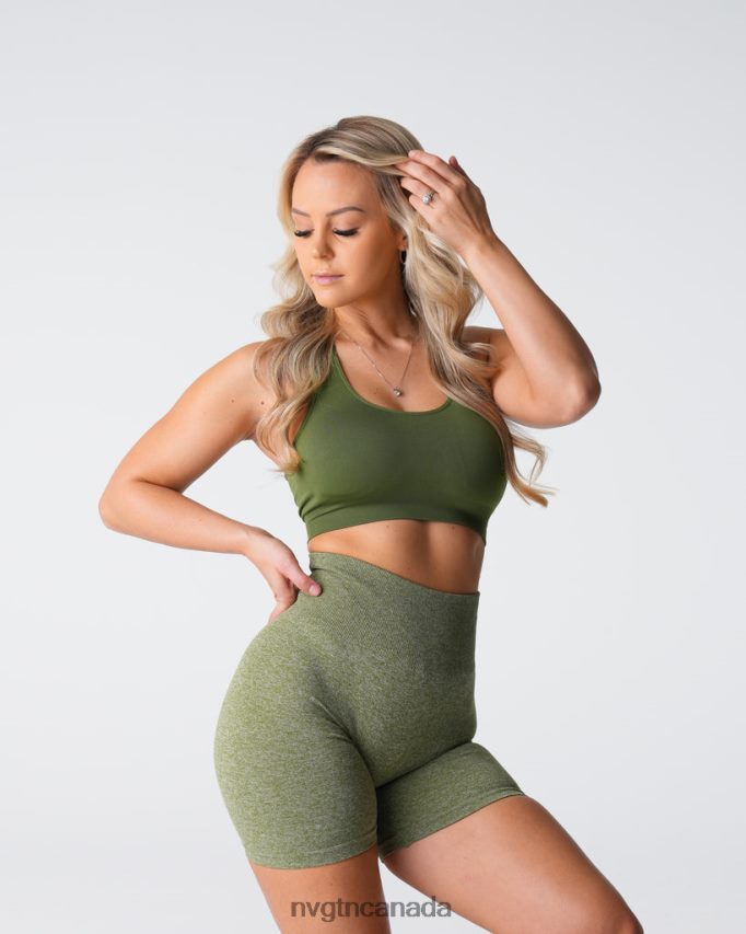 NVGTN Fitness Women Surge Seamless Bra Meadow HJXFTJ130