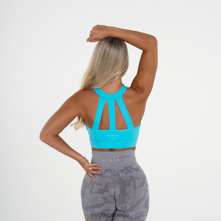 NVGTN Fitness Women Trio Bra Aqua HJXFTJ252