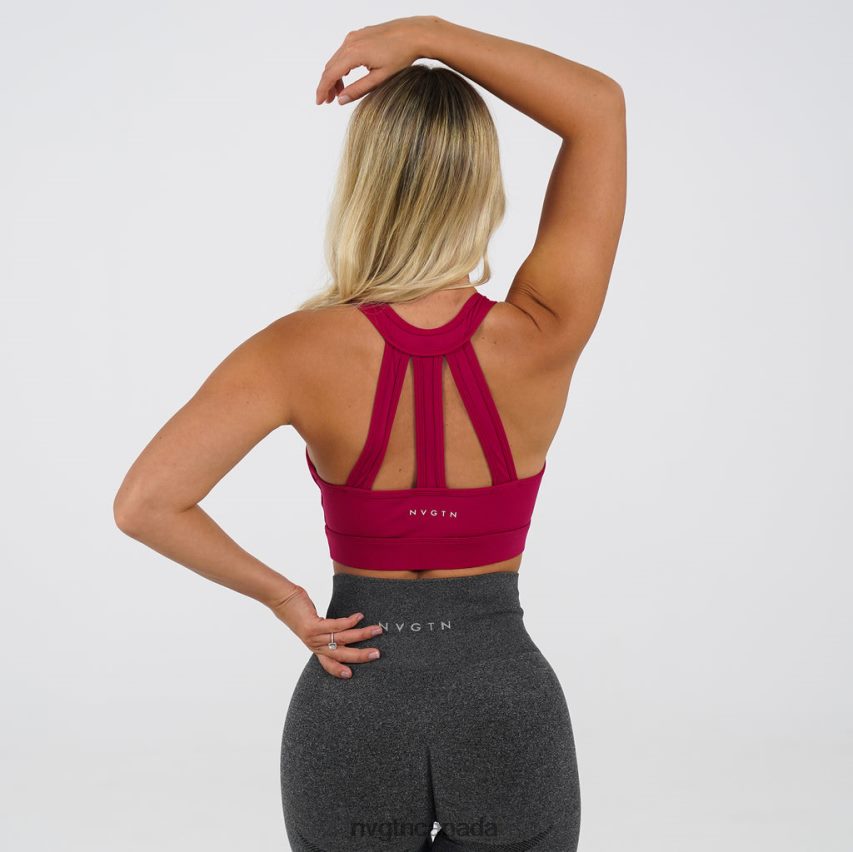 NVGTN Fitness Women Trio Bra Berry HJXFTJ301