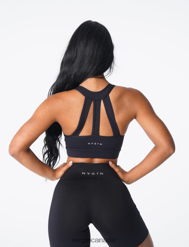 NVGTN Fitness Women Trio Bra Black HJXFTJ187
