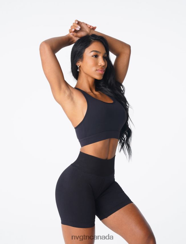 NVGTN Fitness Women Trio Bra Black HJXFTJ187