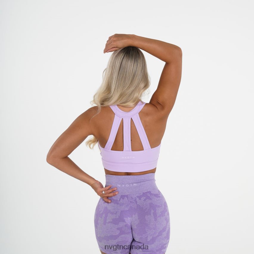 NVGTN Fitness Women Trio Bra Lavender HJXFTJ253