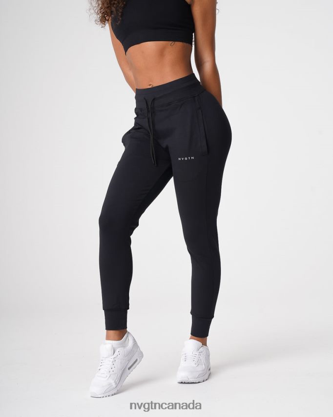 NVGTN Fitness Women Joggers Jet Black HJXFTJ695