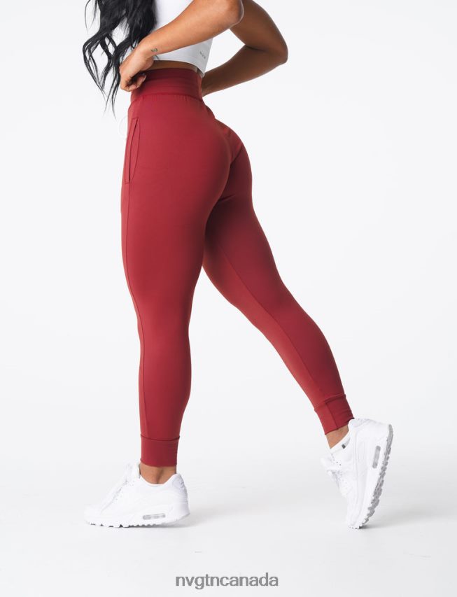 NVGTN Fitness Women Joggers Maroon HJXFTJ705