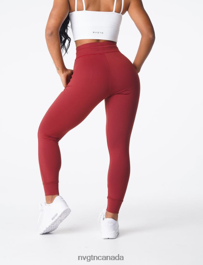 NVGTN Fitness Women Joggers Maroon HJXFTJ705