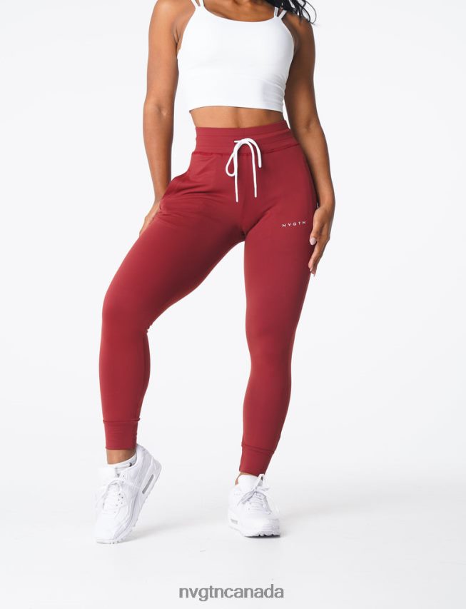 NVGTN Fitness Women Joggers Maroon HJXFTJ705
