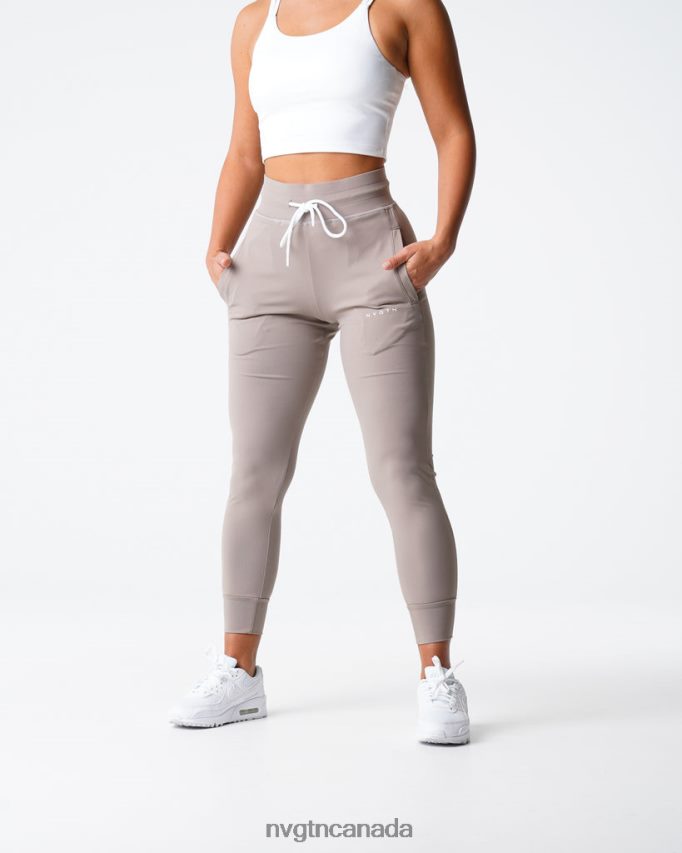 NVGTN Fitness Women Joggers Taupe HJXFTJ697