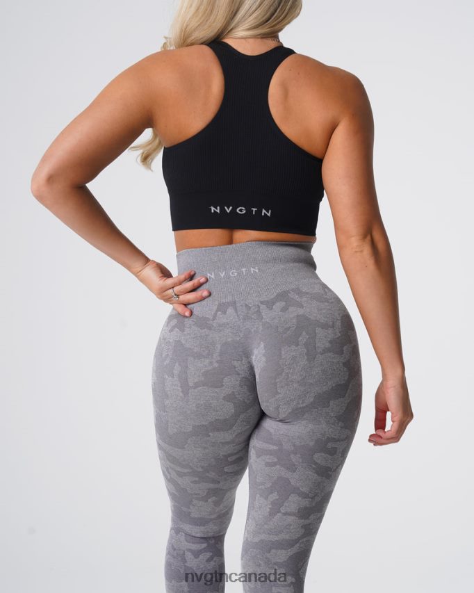 NVGTN Fitness Women Camo Seamless Leggings Grey HJXFTJ657
