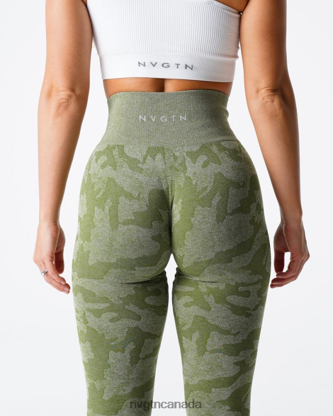 NVGTN Fitness Women Camo Seamless Leggings Meadow HJXFTJ548