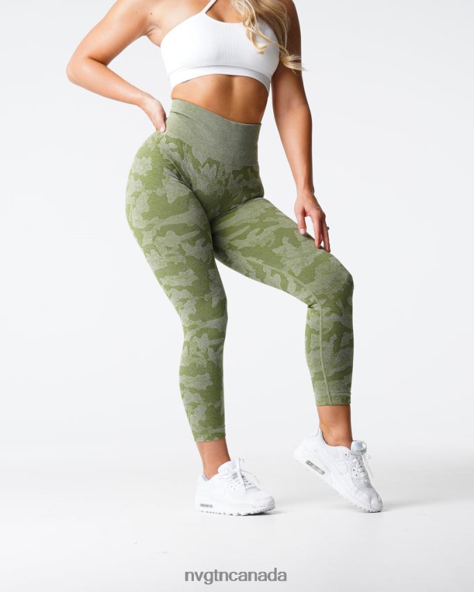 NVGTN Fitness Women Camo Seamless Leggings Meadow HJXFTJ548