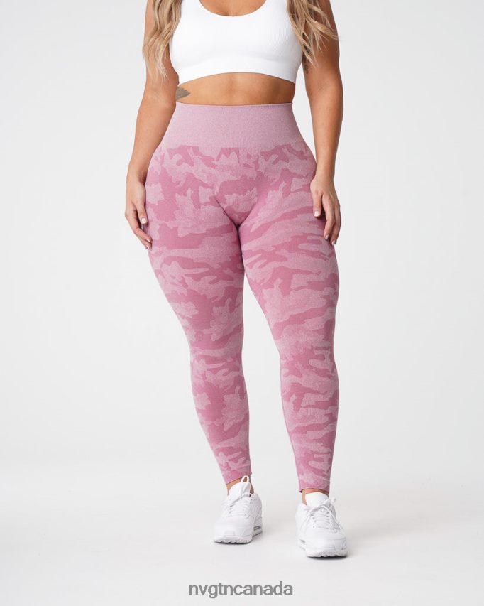 NVGTN Fitness Women Camo Seamless Leggings Pastel Pink HJXFTJ670
