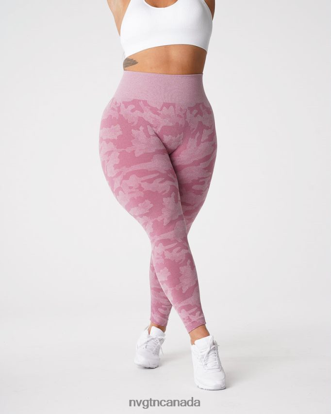 NVGTN Fitness Women Camo Seamless Leggings Pastel Pink HJXFTJ670