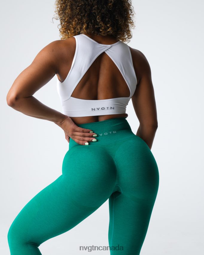 NVGTN Fitness Women Contour 2.0 Seamless Leggings Jade HJXFTJ490