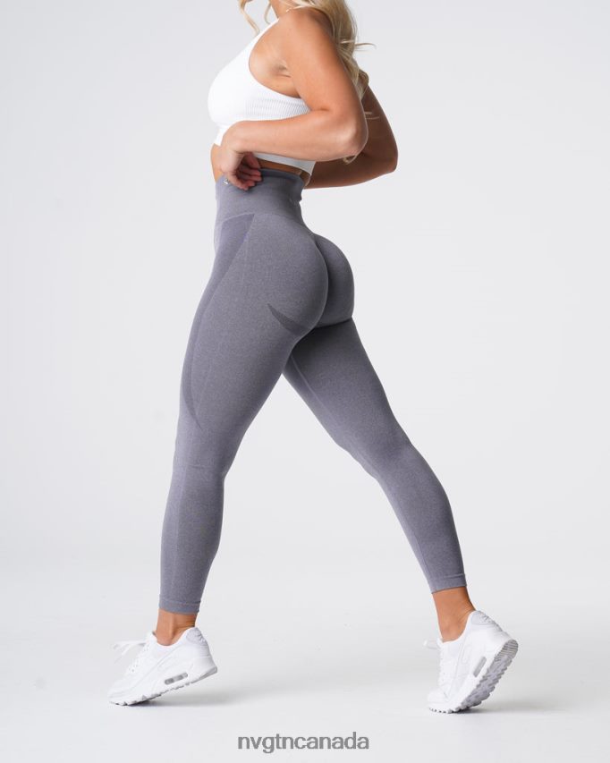 NVGTN Fitness Women Contour Seamless Leggings Grey HJXFTJ508