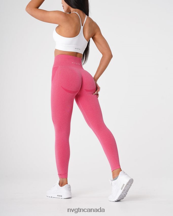 NVGTN Fitness Women Contour Seamless Leggings Hot Pink HJXFTJ526