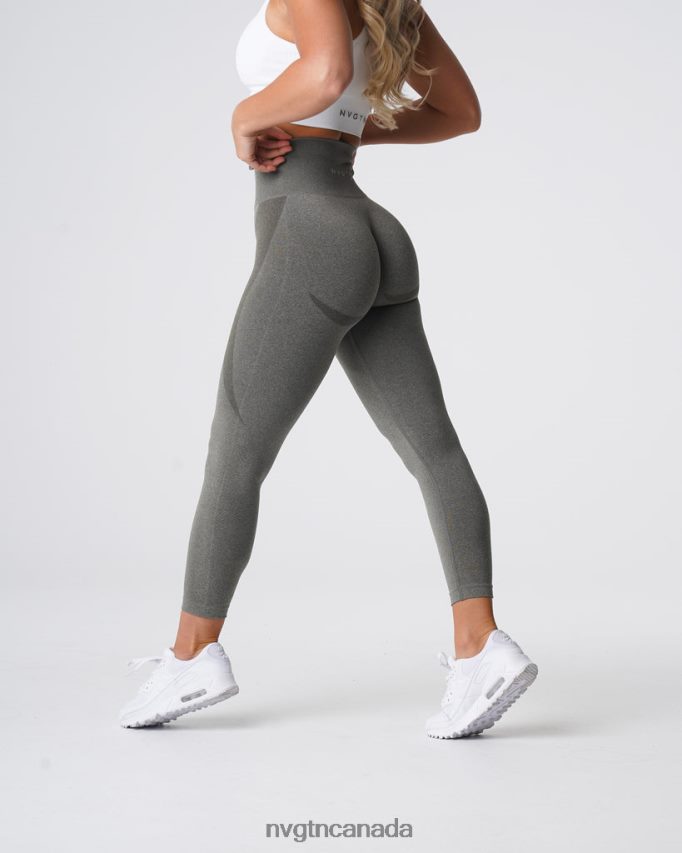 NVGTN Fitness Women Contour Seamless Leggings Khaki Green HJXFTJ525