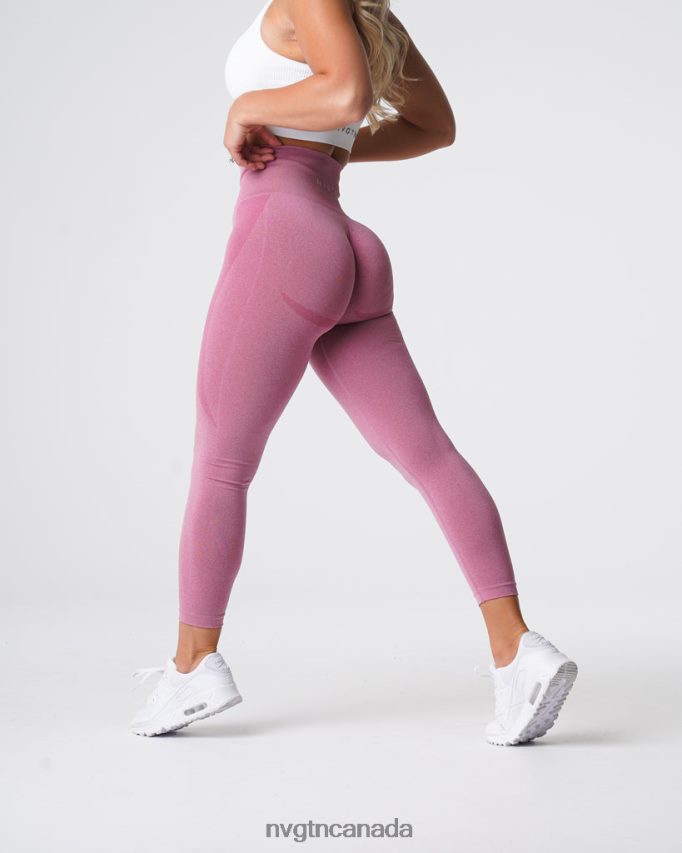 NVGTN Fitness Women Contour Seamless Leggings Pastel Pink HJXFTJ521