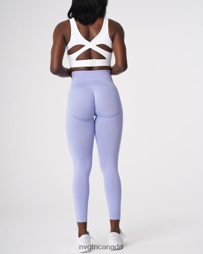 NVGTN Fitness Women Contour Seamless Leggings Periwinkle HJXFTJ506