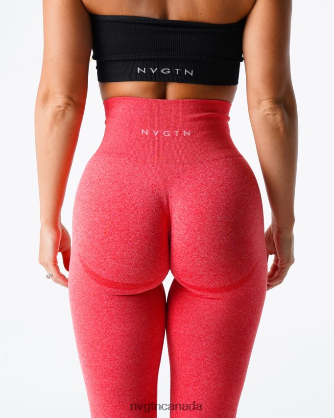 NVGTN Fitness Women Curve Seamless Leggings Candy Apple HJXFTJ621