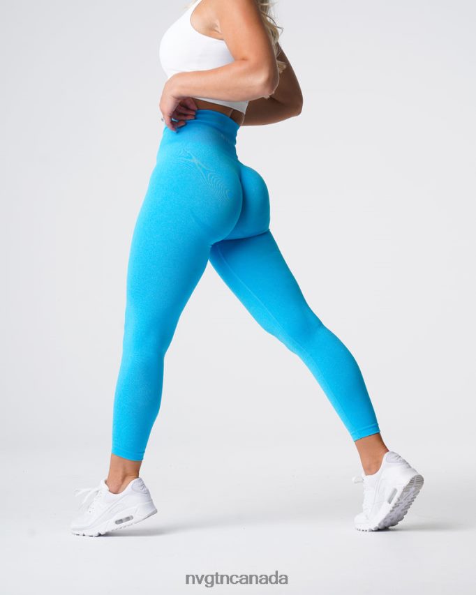 NVGTN Fitness Women Curve Seamless Leggings Caribbean HJXFTJ635