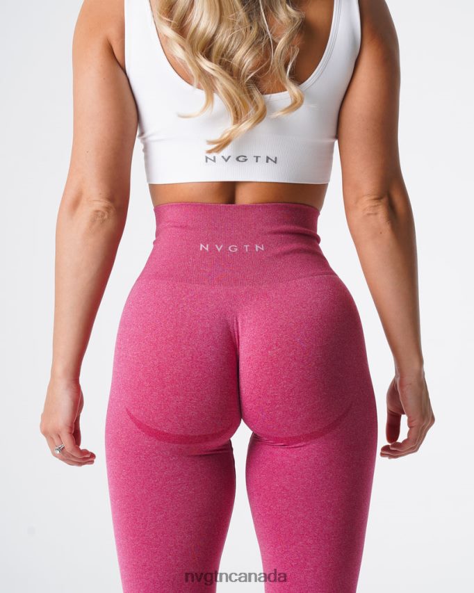 NVGTN Fitness Women Curve Seamless Leggings Crimson HJXFTJ617