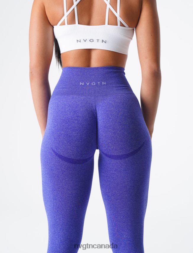 NVGTN Fitness Women Curve Seamless Leggings Electric Blue HJXFTJ633