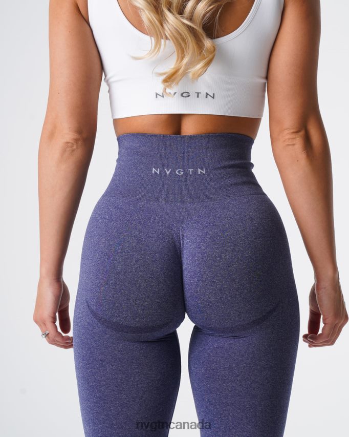 NVGTN Fitness Women Curve Seamless Leggings Indigo HJXFTJ630