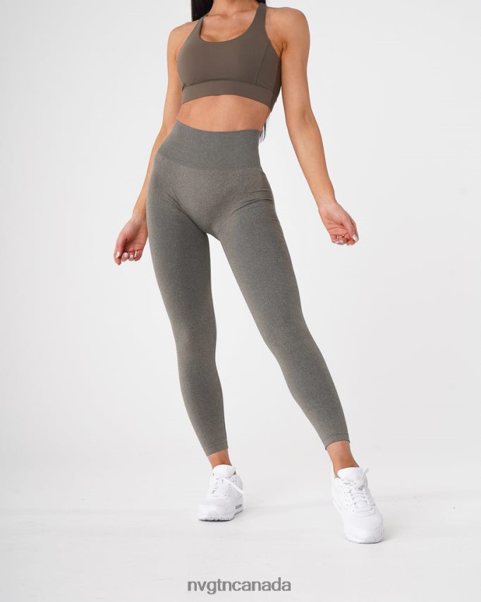 NVGTN Fitness Women Curve Seamless Leggings Khaki Green HJXFTJ628